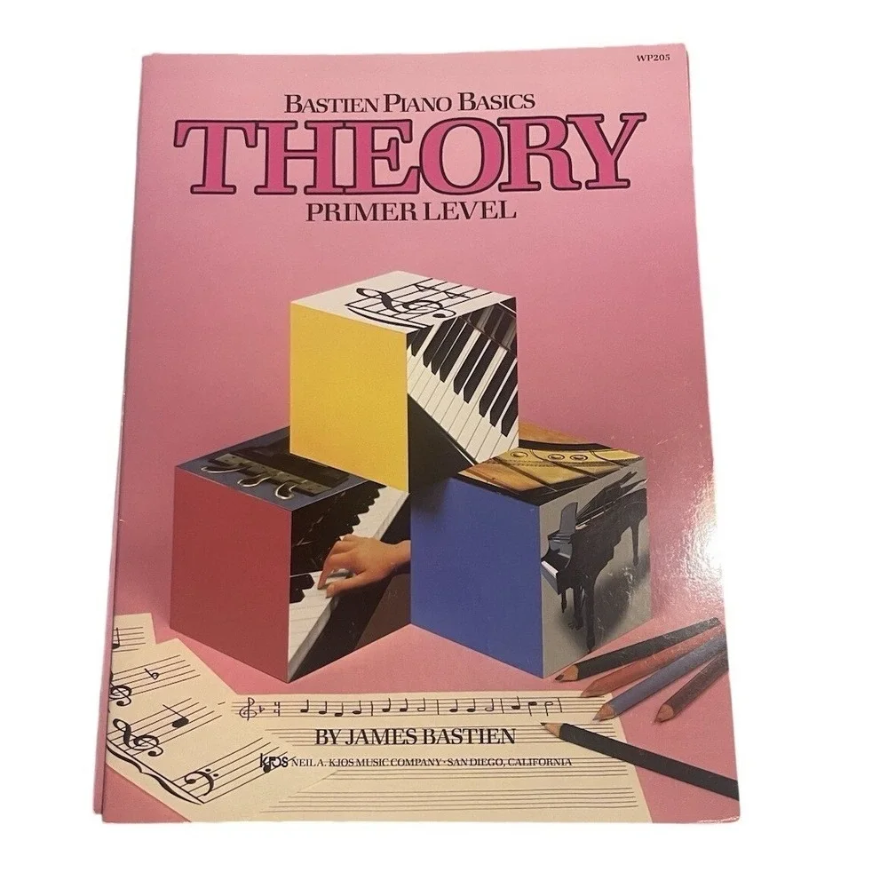 Bastien Piano Basics Primer Level Set Piano Theory Performance Technic 4 Books